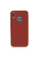 Newface Huawei P20 Lite Kılıf Volet Silikon - Kırmızı