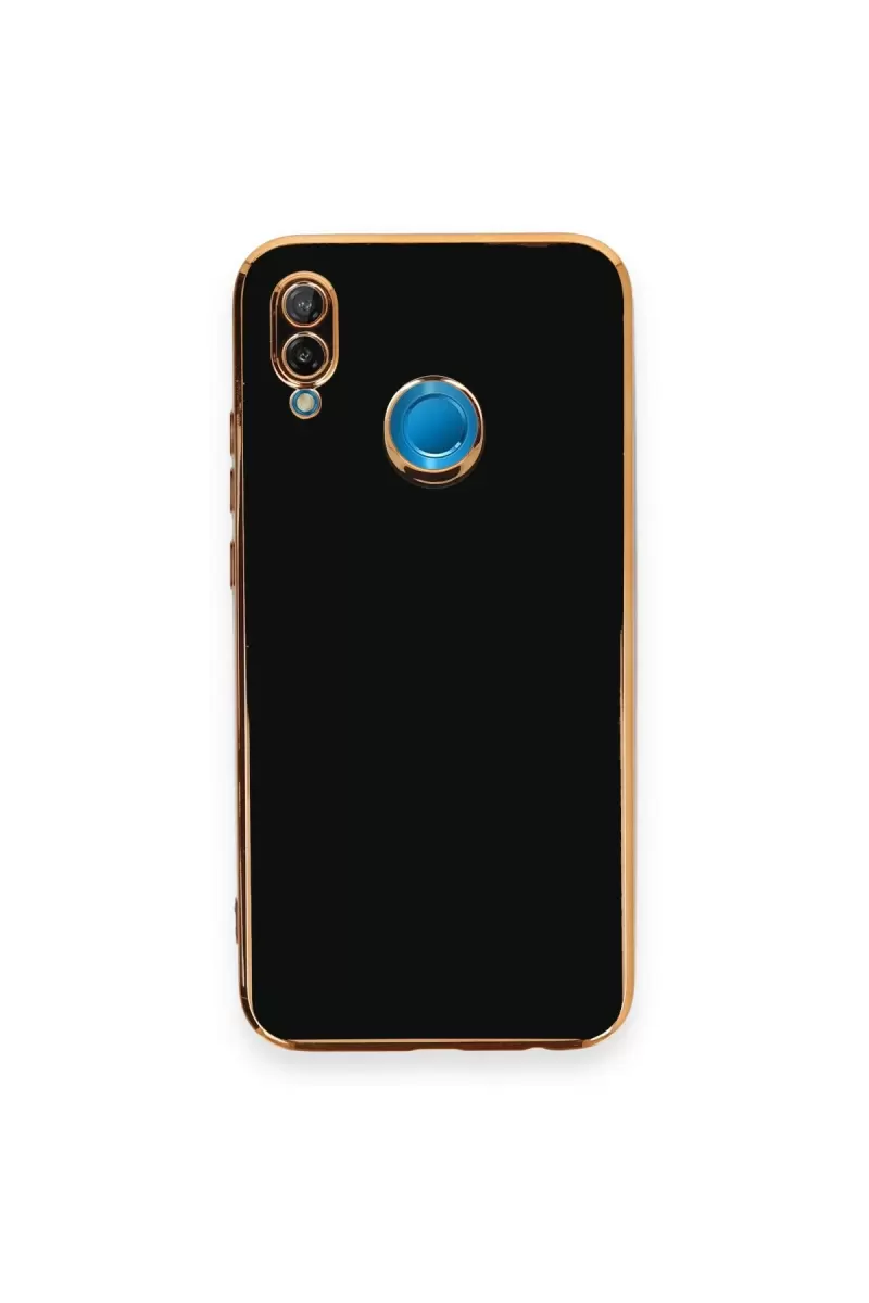 Newface Huawei P20 Lite Kılıf Volet Silikon - Siyah