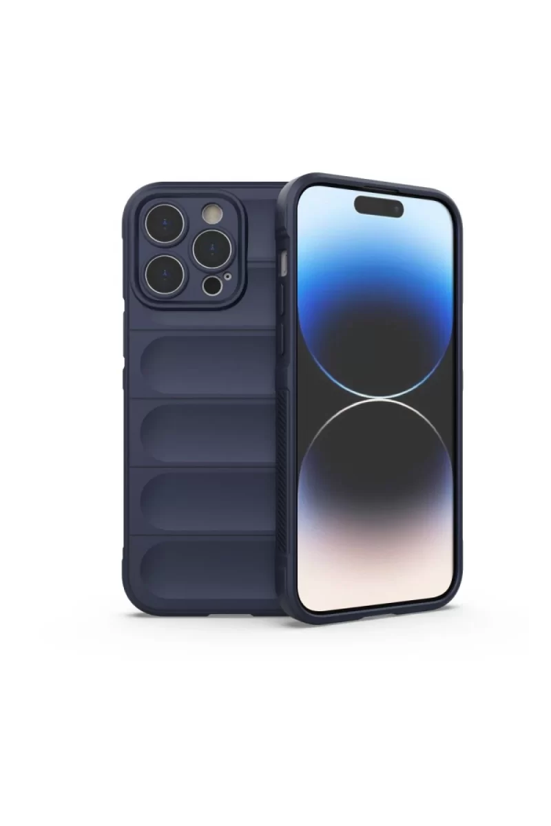 Newface Apple iPhone 16 Pro Kılıf Optimum Silikon - Lacivert