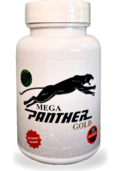 MEGA PANTHER GOLD ERKEK PERFORMANS 30 CAPS