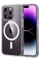 Newface Apple iPhone 16 Pro Max Combo Sert Şeffaf Magsafe Kapak - Şeffaf