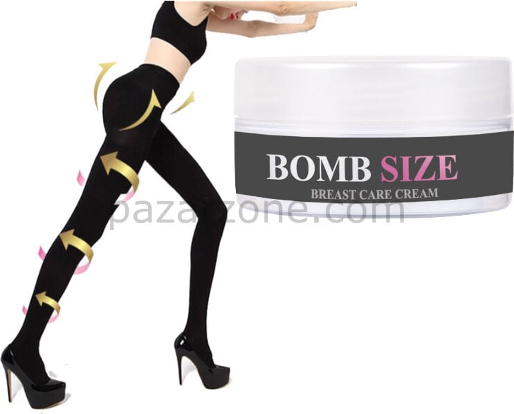 Bomb Size Bombsize Göğüslerinize Krem + S-M Beden Süper Akıllı Mikro Kapsüllü Tayt