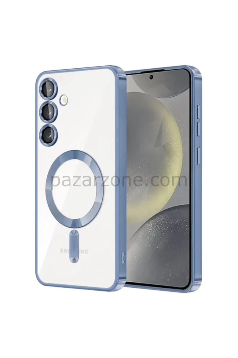 Newface Samsung Galaxy S23 Plus Kılıf Kross Magneticsafe Kapak - Sierra Blue