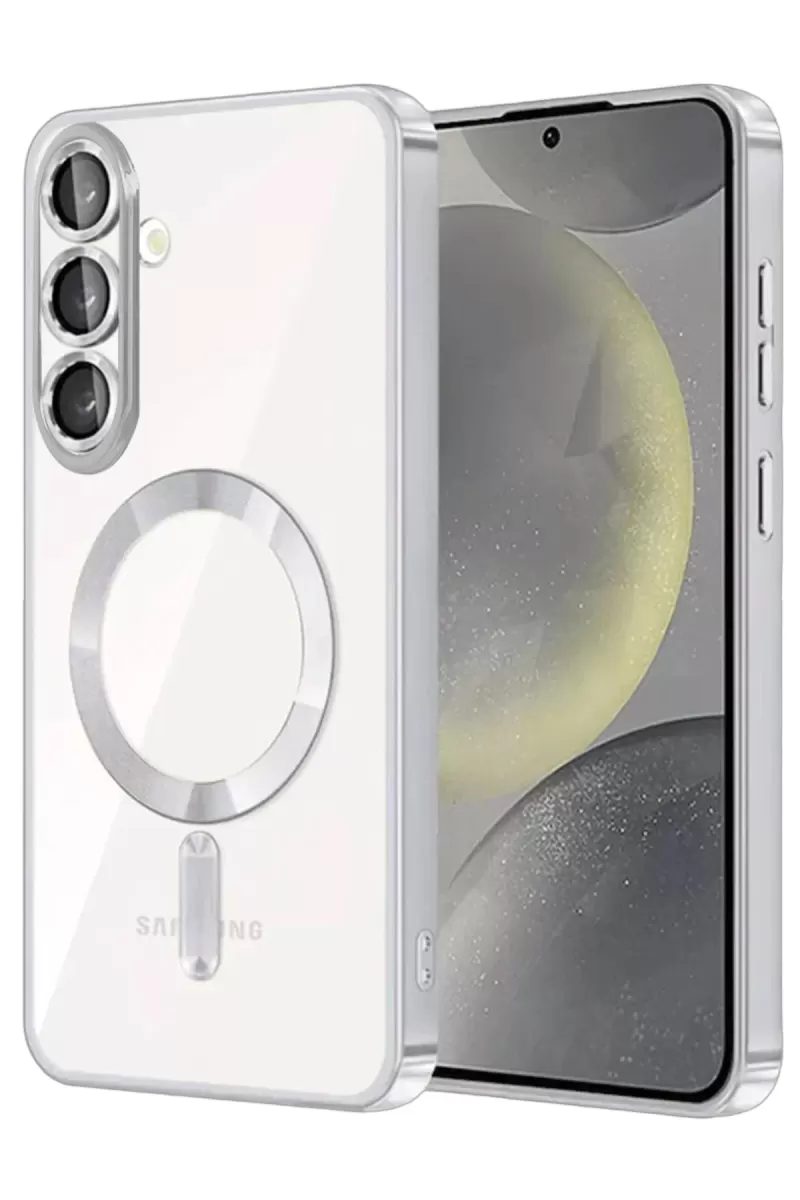 Newface Samsung Galaxy S26 Kross Magneticsafe Kapak - Gümüş