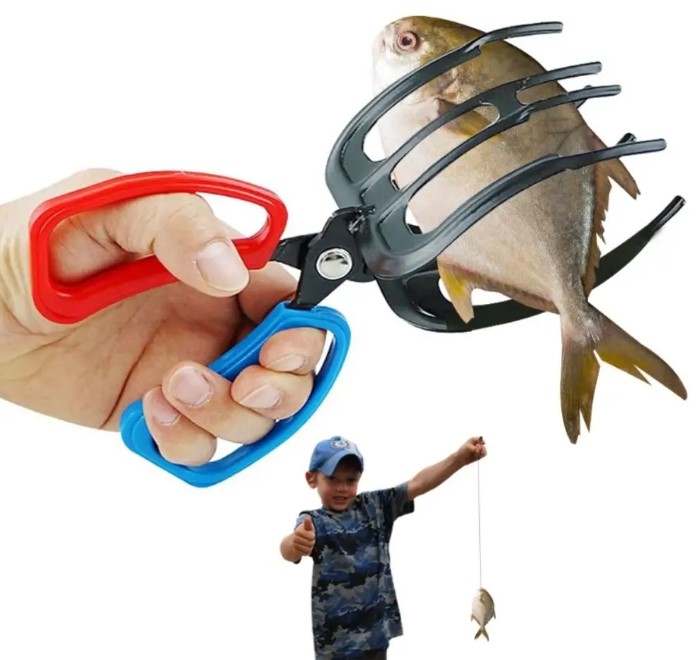 3 Pençeli 11 cm Balık Sabitleyici Maşa