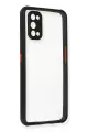 Newface Realme 7 Pro Kılıf Miami Şeffaf Silikon - Siyah