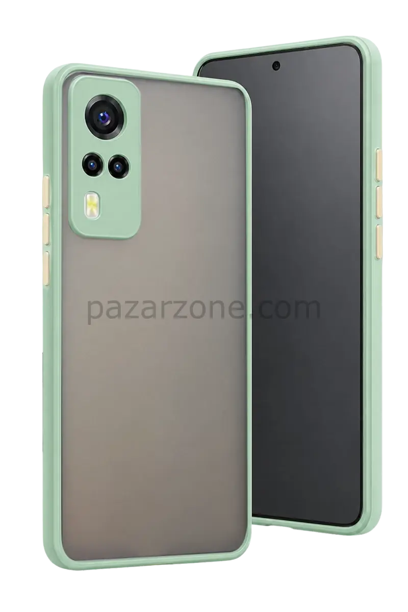 Newface Vivo Y53S Kılıf Montreal Silikon Kapak - Turkuaz