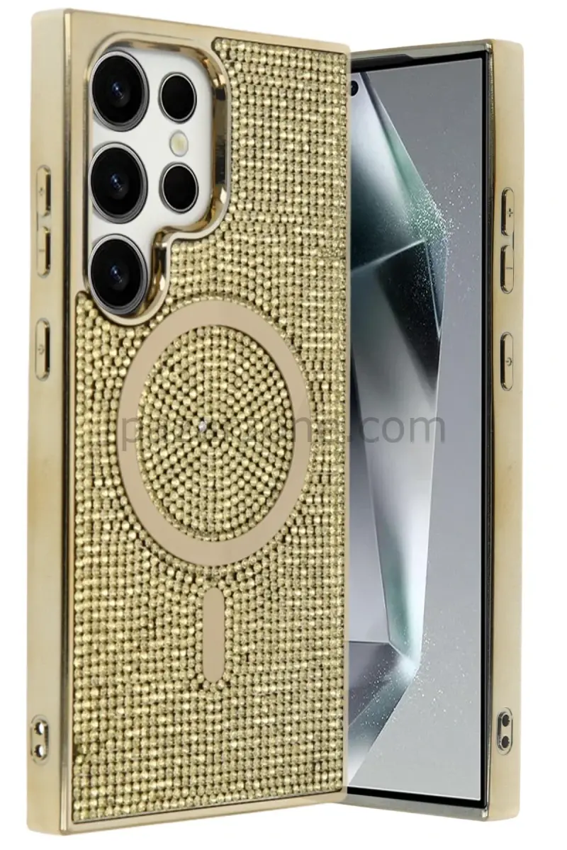 Joko Samsung Galaxy S23 Ultra Helen Magsafe Kapak - Gold