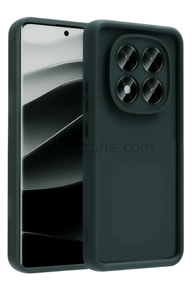 Newface Xiaomi Redmi Note 15 Pro 4G Viera Silikon - Koyu Yeşil