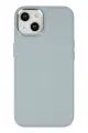 Newface Apple iPhone 14 Plus Kılıf Asya Deri Silikon - Sierra Blue