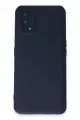Newface Realme 7 Pro Kılıf Nano içi Kadife Silikon - Lacivert