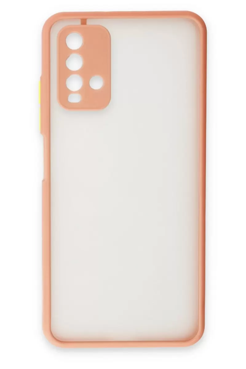 Newface Xiaomi Redmi 9T Kılıf Montreal Silikon Kapak - Pembe