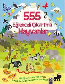 555 Eğlenceli Çıkartma - Hayvanlar
