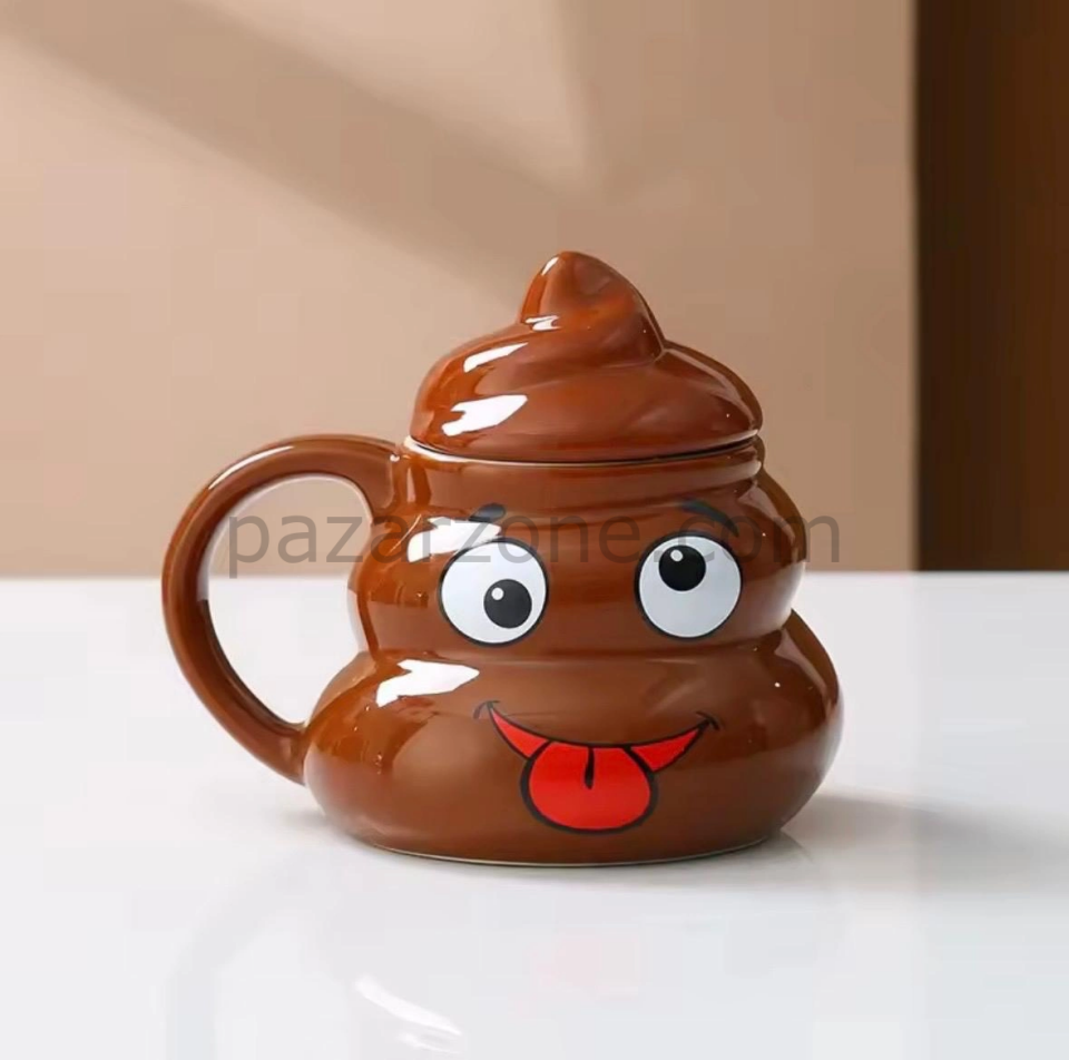Şakacı Poo Kupa Bardak