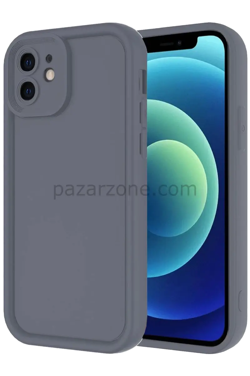 Newface Apple iPhone 11 Kılıf Viera Silikon - Gri