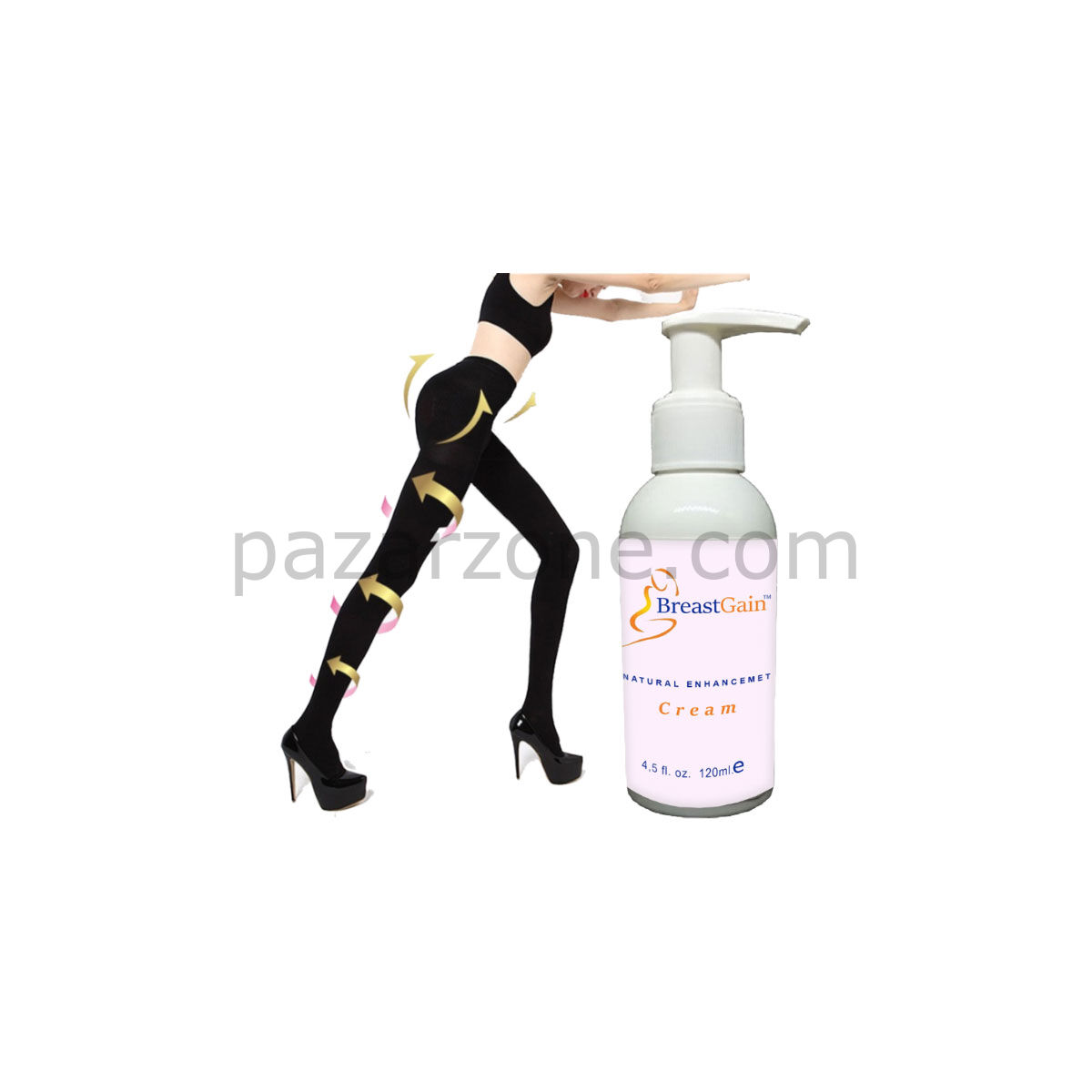 Breast Gain Göğüslerinize Krem 120ml + S-M Beden Süper Akıllı Mikro Kapsüllü Tayt