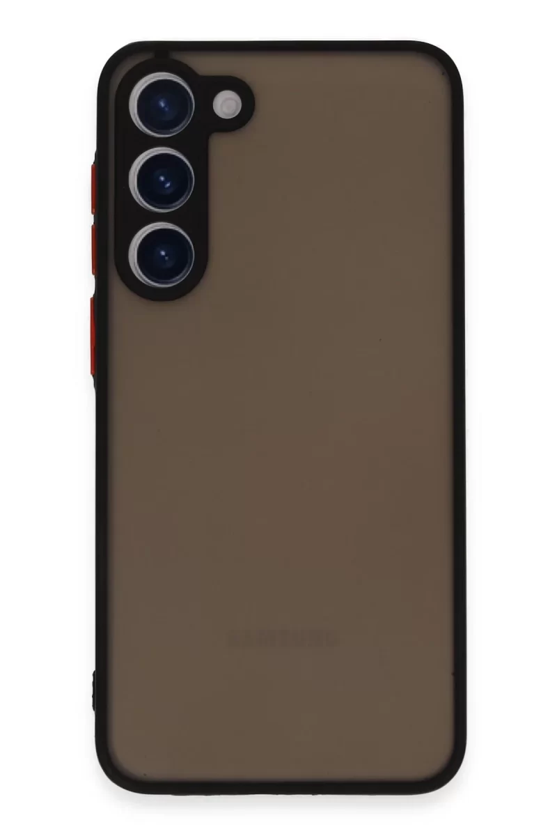 Newface Samsung Galaxy S23 Plus Kılıf Montreal Silikon Kapak - Siyah