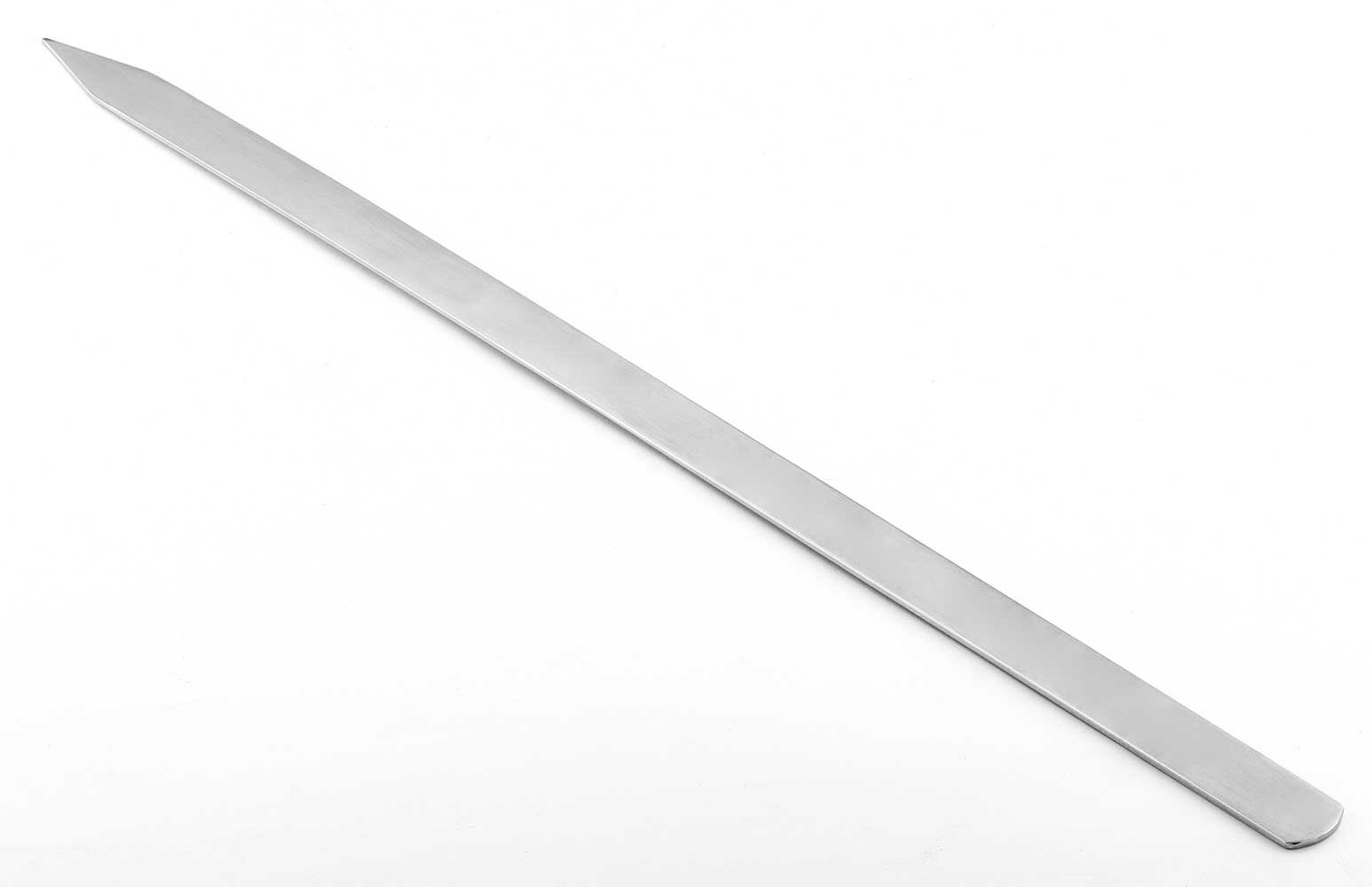 Profesyonel Adana Kebap Şişi - 60 cm - Yassı Metal - Mangal Ekipmanı