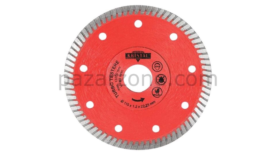 Kristal Turbo Elmas Testere 115 mm