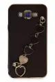 Newface Samsung Galaxy J7 Kılıf Esila Silikon - Siyah