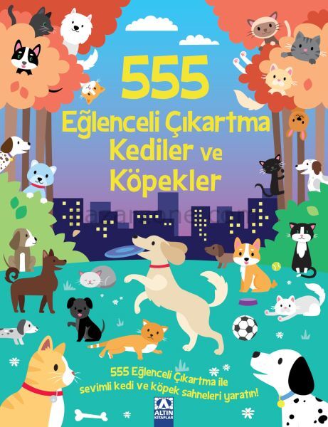 555 Eğlenceli Çıkartma Kediler Ve Köpekler