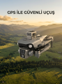 Ekranlı Kumandalı GPS Drone Çift Kameralı Katlanabilir Hava Aracı