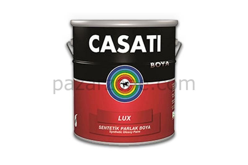 Casati Lüx Sentetik Parlak Boya 0,75 Litre Beyaz