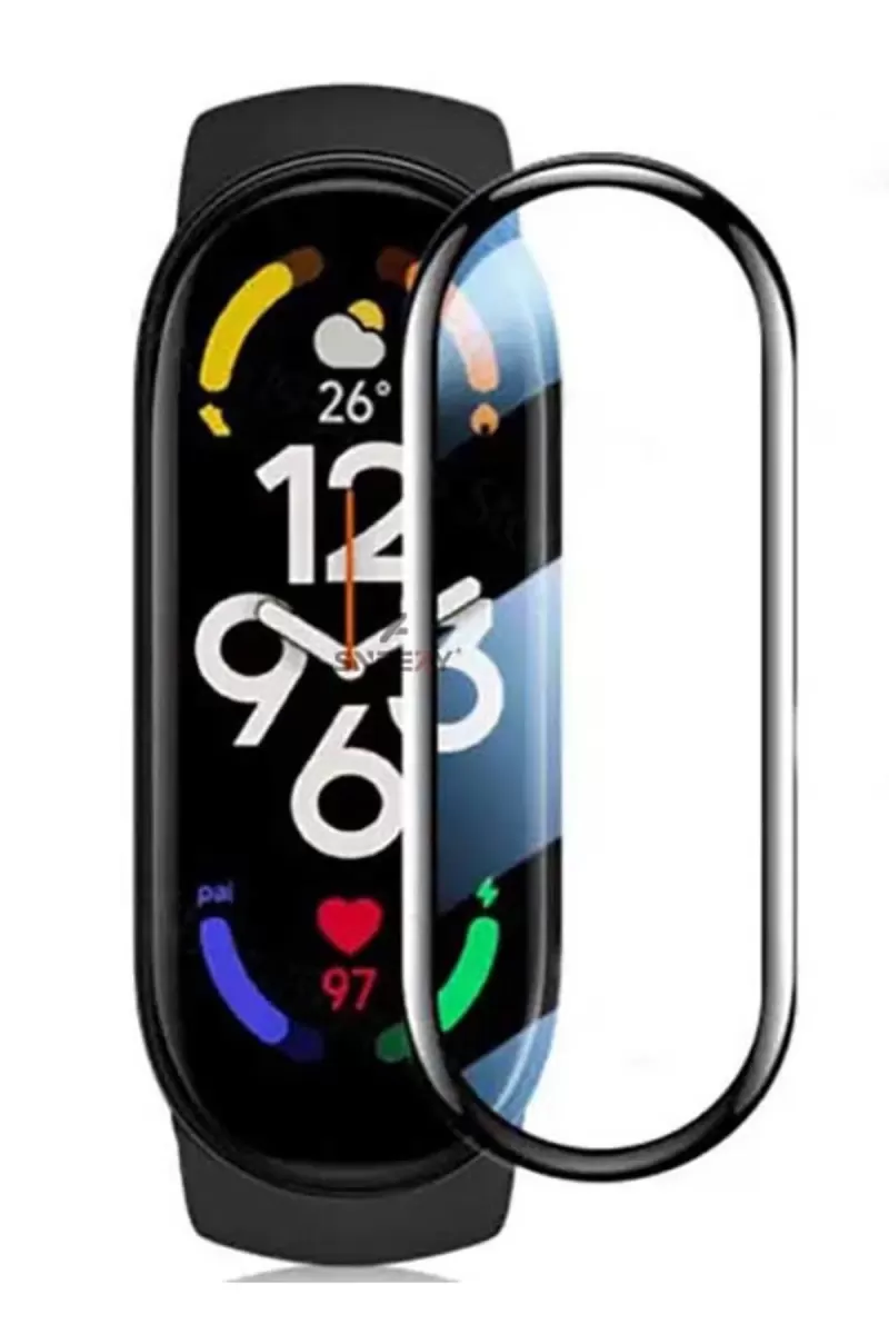 Newface Xiaomi Mi Band 5 Polymer Nano Ekran Koruyucu - Şeffaf