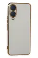 Newface Vivo Y17S Kılıf Volet Silikon - Beyaz
