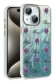 Newface Apple iPhone 15 Plus Kılıf Blade Aynalı Desenli Kapak - Desen 9