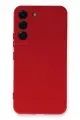 Newface Samsung Galaxy S23 Plus Kılıf Nano içi Kadife Silikon - Kırmızı