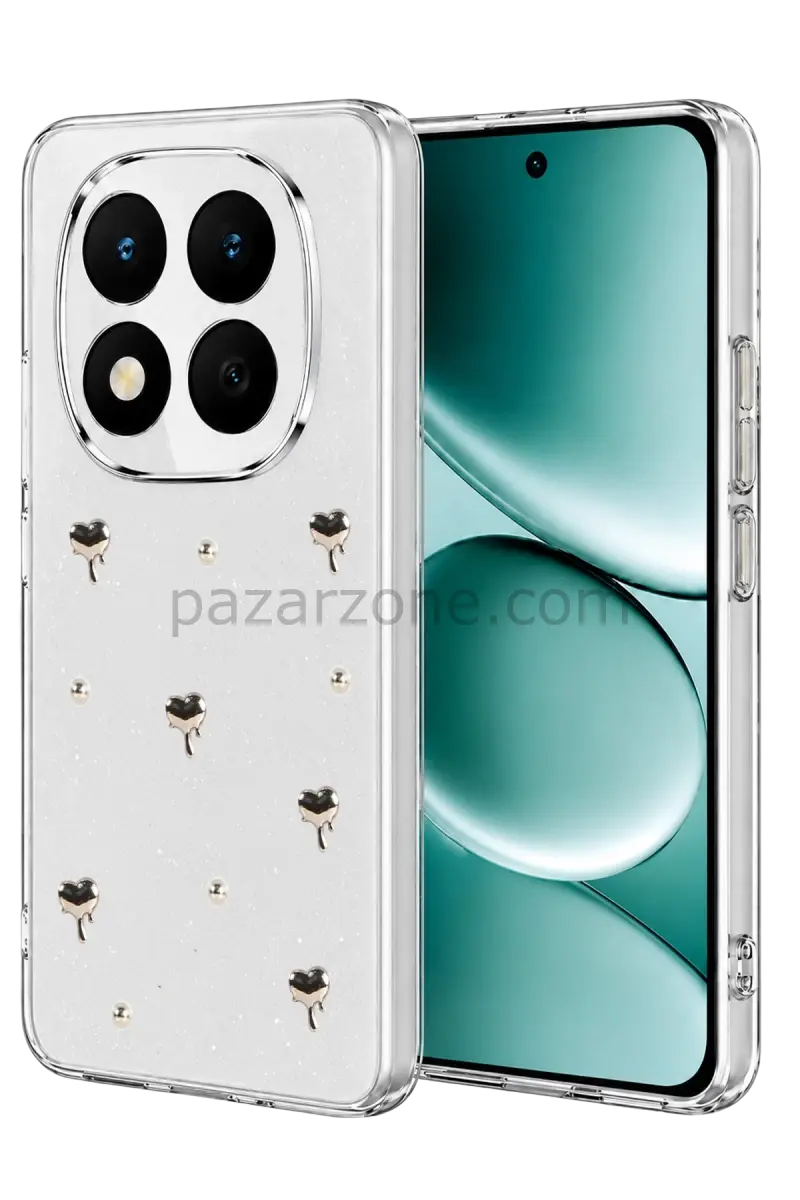 Newface Xiaomi Redmi Note 15 Pro 5G Fiyonk Desenli Kapak - Desen 1