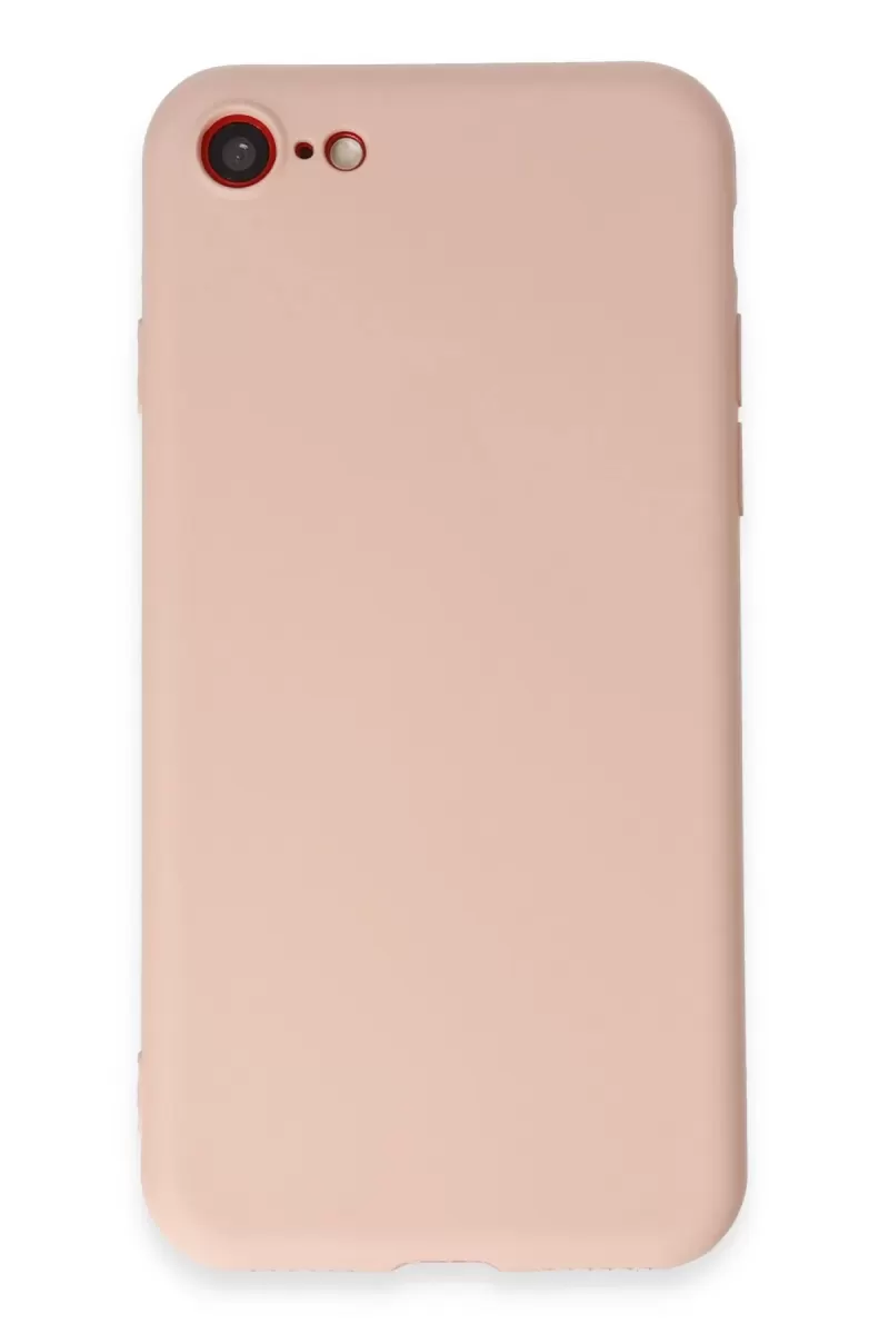 Newface Apple iPhone 7 Kılıf First Silikon - Pudra