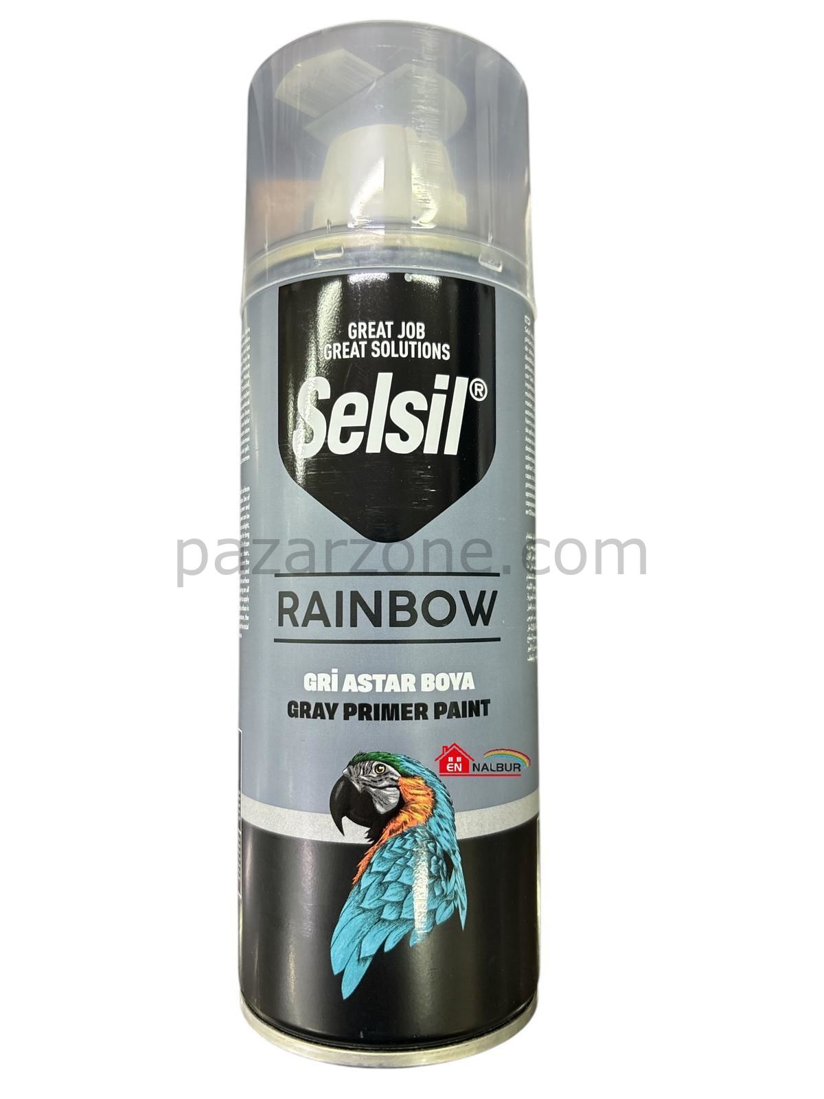 Selsil Rainbow Akrilik Sprey Astar 7042 Gri