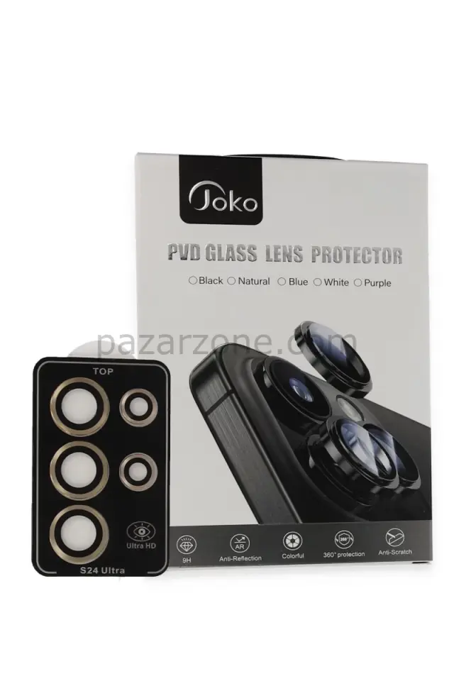 Joko Samsung Galaxy S23 Ultra PVD Metal Kamera Lens - Gold