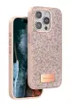 Onegif Apple iPhone 14 Pro Bright Simli Kapak - Pembe