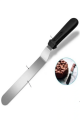 2li Set Hamur Şekillendirici Eğik Pasta Spatulası Ve Metal Hamur Kesici Kazıyıcı Spatula