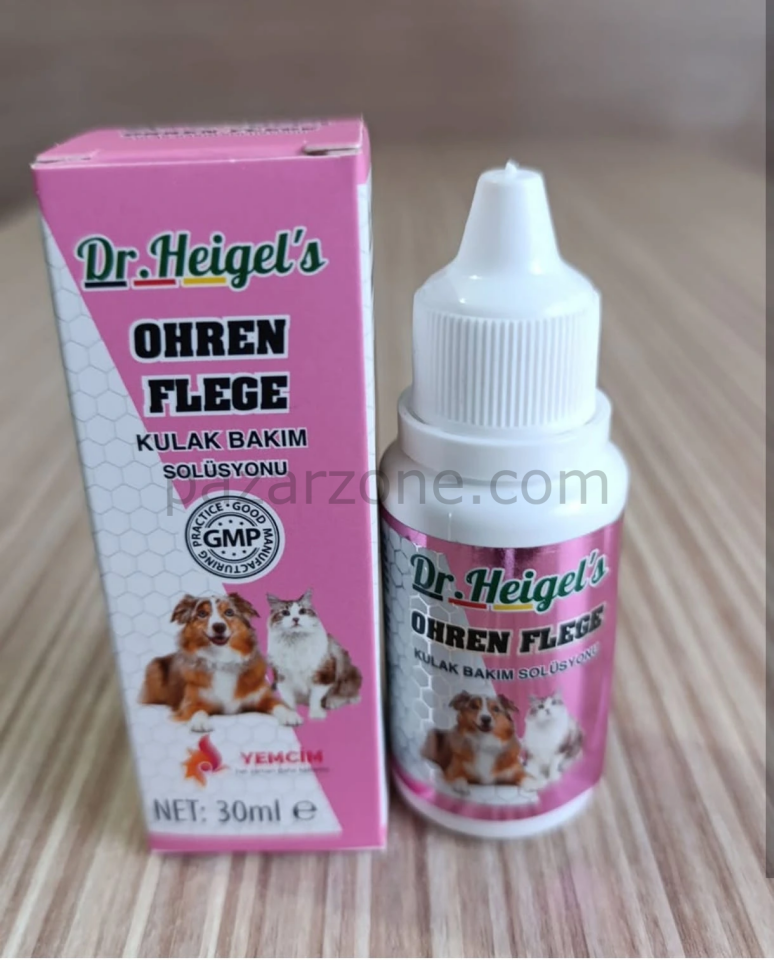 Kedi Kulak Temizleyici - Dr. Heigels  30ml