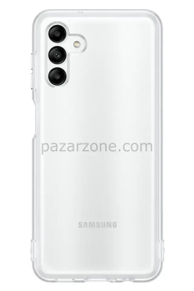 Newface Samsung Galaxy A04S Kılıf Lüx Şeffaf Silikon