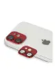Newface Apple iPhone 11 Pers Alüminyum Kamera Lens - Kırmızı