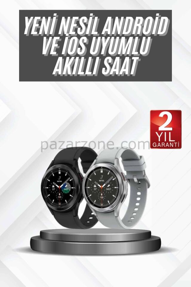 Akıllı Saat Çok Fonksiyonlu Çağrı Cevaplayabilen Bildirim Görme Uzun Pil Ömrü
