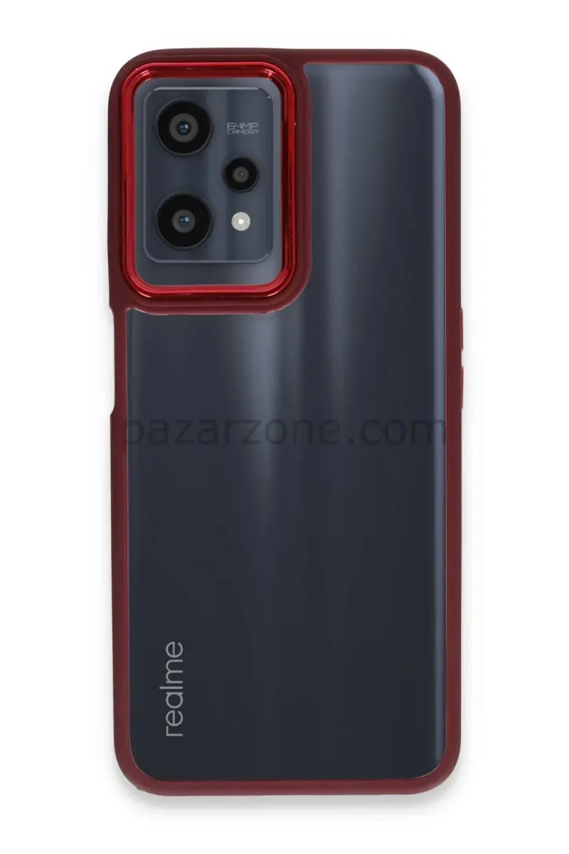 Newface Realme 9 Pro 5G Kılıf Dora Kapak - Kırmızı