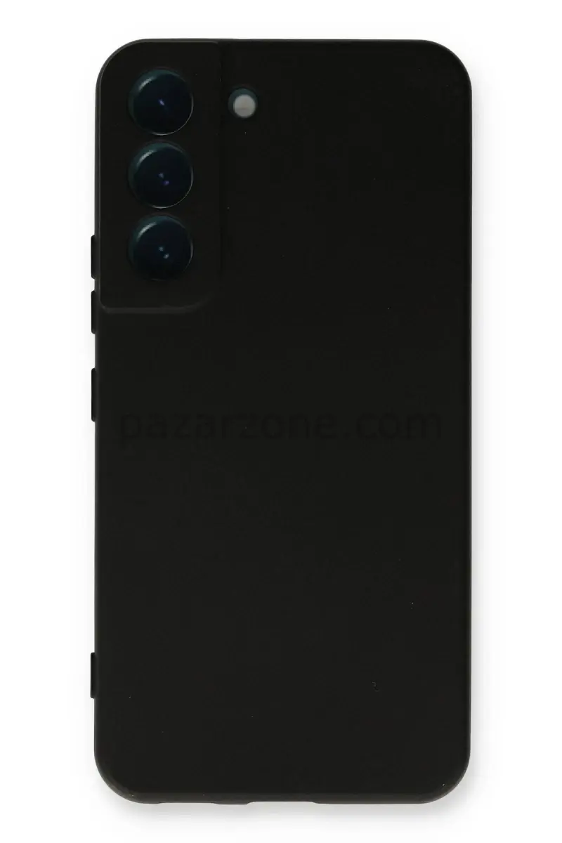 Newface Samsung Galaxy S23 Plus Kılıf Nano içi Kadife Silikon - Siyah