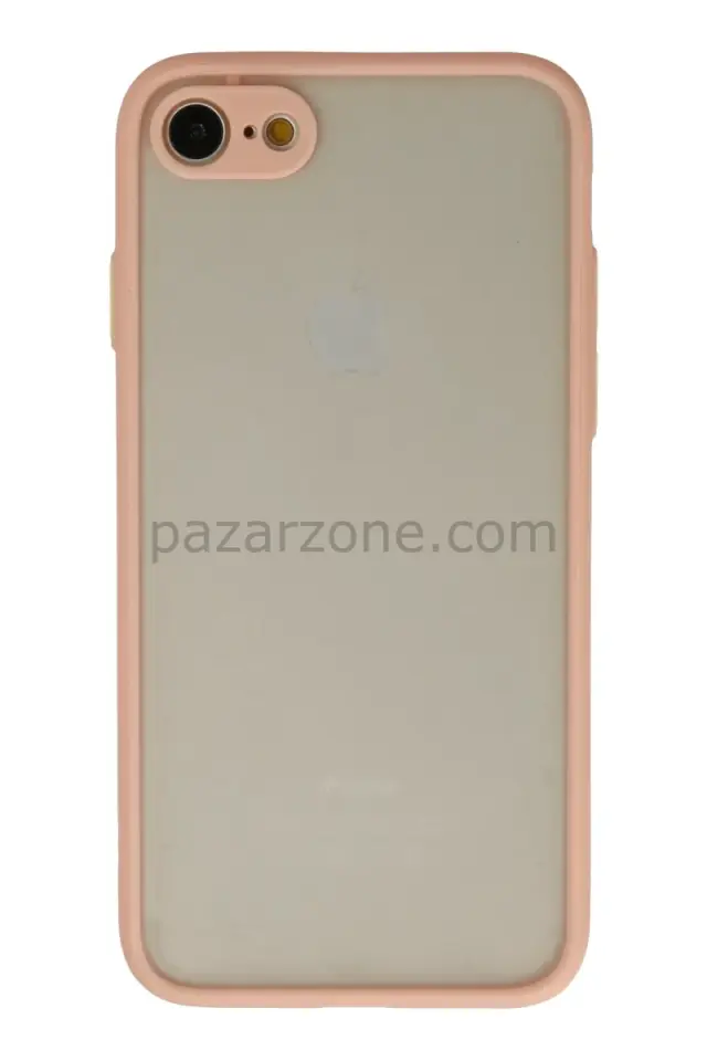 Newface Apple iPhone 7 Kılıf Montreal Silikon Kapak - Pembe