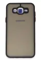 Newface Samsung Galaxy J7 Kılıf Montreal Silikon Kapak - Siyah