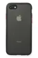 Newface Apple iPhone 7 Kılıf Montreal Silikon Kapak - Siyah