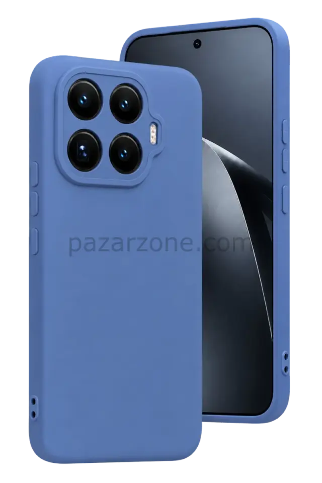 Newface Xiaomi Mi 17T Nano içi Kadife Silikon - Mavi