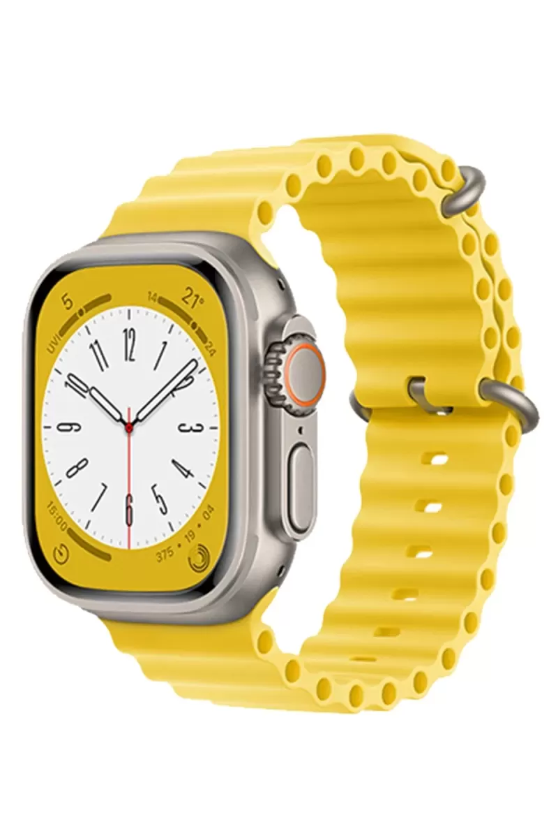 Newface Apple Watch 38mm Ocean Kordon - Sarı