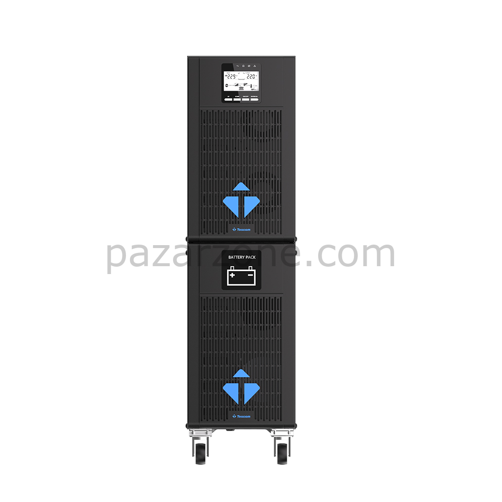TESCOM NeoLine 100, 6 KVA Online 1F/1F UPS,  (900040337) (16x9A Akü)