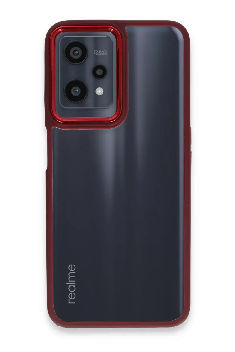 Newface Realme 9 Pro 5G Kılıf Dora Kapak - Kırmızı